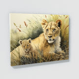 Lion Cute Cub 22 Wall Art