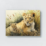 Lion Cute Cub 22 Wall Art