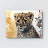Lion Intricate Cub 18 Wall Art