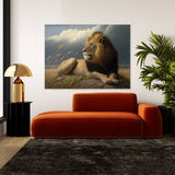 Lion Landscape Sky 3 Wall Art