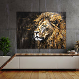 Lion Luxurious Contemporary 108 Wall Art