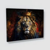 Lion Majestic Crown 59 Wall Art