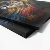 Lion Majestic Crown 59 Wall Art