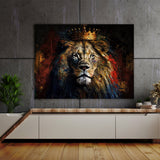 Lion Majestic Crown 59 Wall Art