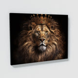 Lion Majestic Crown 60 Wall Art
