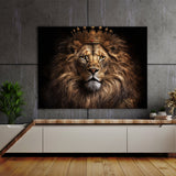 Lion Majestic Crown 60 Wall Art
