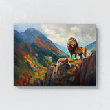 Lion Mountain Landscape 101 Wall Art