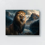 Lion Mountain Landscape 71 Wall Art