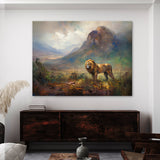 Lion Mountain Landscape 99 Wall Art