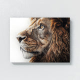 Lion Pointillism Beauty 106 Wall Art