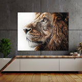 Lion Pointillism Beauty 106 Wall Art