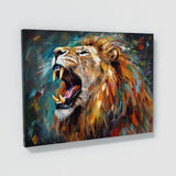 Lion Powerful Harmonious 102 Wall Art