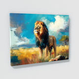 Lion Savannah Sky 6 Wall Art