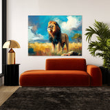 Lion Savannah Sky 6 Wall Art