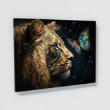 Lion Strength Fragility 47 Wall Art
