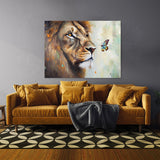 Lion Strength Fragility 91 Wall Art