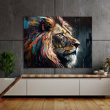 Lion Urban Street Spray Stencil 84 Wall Art