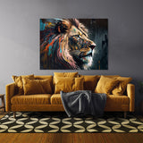 Lion Urban Street Spray Stencil 84 Wall Art
