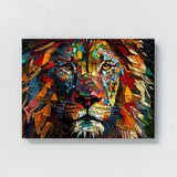 Lion Vibrant Bold 88 Wall Art