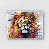 Lion Vibrant Drips 109 Wall Art