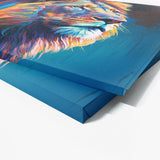 Lion Vibrant Pop Bold 46 Wall Art