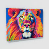 Lion Vibrant Pop Bold 89 Wall Art