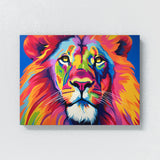 Lion Vibrant Pop Bold 89 Wall Art