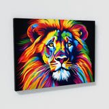 Lion Vibrant Pop Bold 90 Wall Art