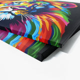 Lion Vibrant Pop Bold 90 Wall Art