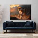 Lioness African Family 11 Wall Art