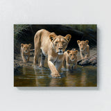 Lioness African Savannah 14 Wall Art