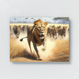 Lioness African Scene 3 Wall Art
