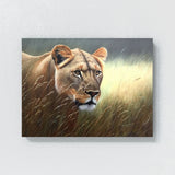 Lioness African Scene 6 Wall Art