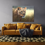 Lioness African Scene 6 Wall Art