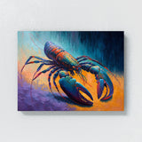 Lobster Vibrant Artwork Scene 7 Wall Art