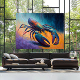 Lobster Vibrant Artwork Scene 7 Wall Art