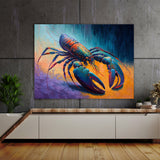 Lobster Vibrant Artwork Scene 7 Wall Art