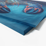 Lobster Vibrant Scene 3 Wall Art