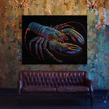 Lobster Vibrant Textured 2 Wall Art