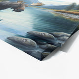 Moose Realistic Landscape 12 Wall Art