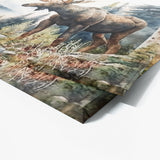 Moose Realistic Landscape 8 Wall Art