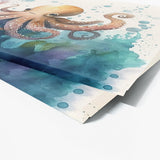 Octopus Cute Playful Ocean 5 Wall Art
