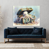 Octopus Cute Playful Underwater 10 Wall Art
