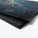 Octopus Underwater Scene 13 Wall Art