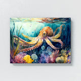 Octopus Vibrant Ocean 7 Wall Art