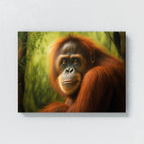 Orangutan Detailed Forest 7 Wall Art