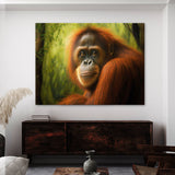 Orangutan Detailed Forest 7 Wall Art