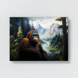 Orangutan Forest Mountain 9 Wall Art