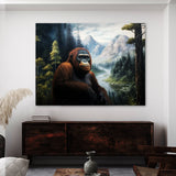 Orangutan Forest Mountain 9 Wall Art