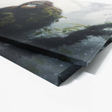 Orangutan Realistic Forest 12 Wall Art